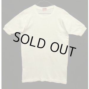 画像: 60'S STANFIELD'S 袖先リブ 半袖 Tシャツ ホワイト (VINTAGE)