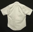 画像3: 70'S B.V.D. BRAND コットン100% 半袖 シャツ ホワイト (DEADSTOCK)