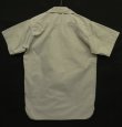 画像4: 60'S POWR HOUSE マチ付き 半袖 ワークシャツ グレー (VINTAGE)