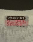 画像2: 60'S STANFIELD'S 袖先リブ 半袖 Tシャツ ホワイト (VINTAGE)