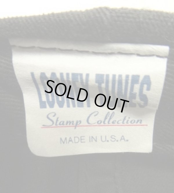 画像6: LOONEY TUNES 6パネル ベースボールキャップ ブラック USA製 (USED)