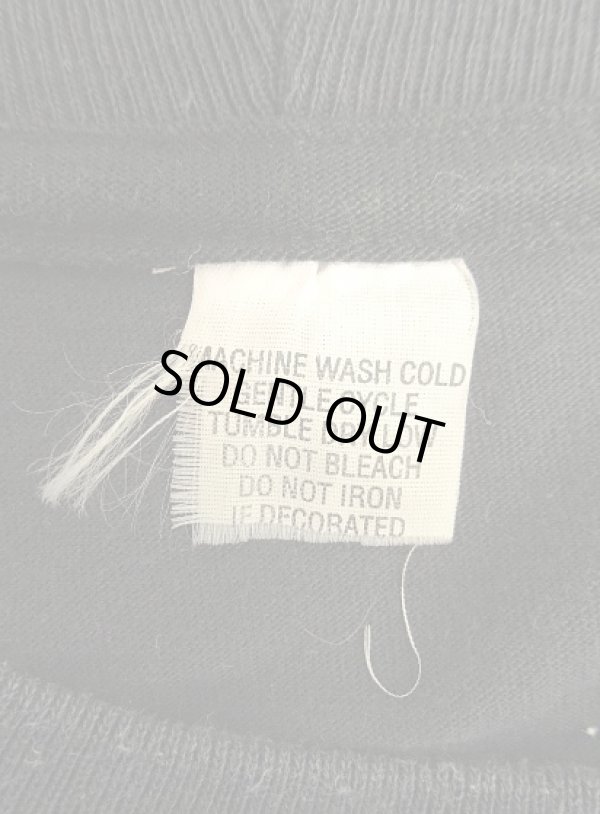 画像4: 90'S COHIBA シングルステッチ 両面プリント 半袖 Tシャツ ブラック (VINTAGE)