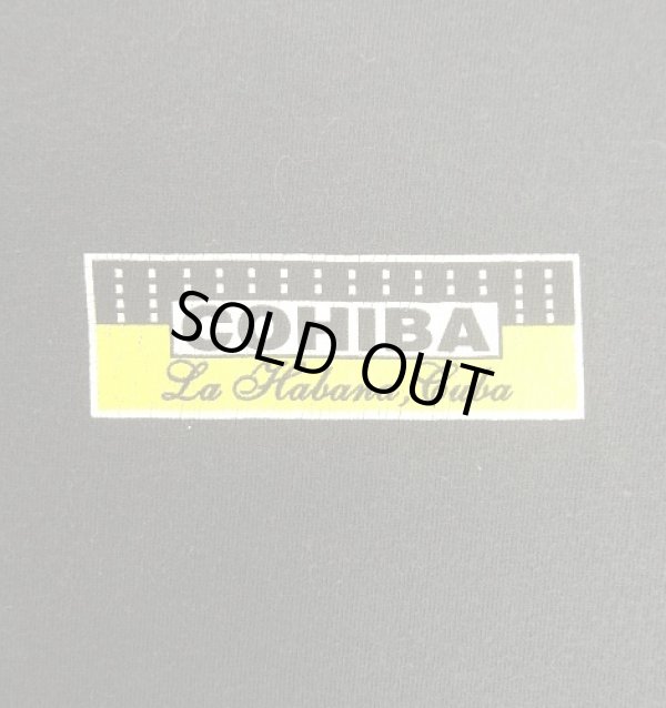 画像5: 90'S COHIBA シングルステッチ 両面プリント 半袖 Tシャツ ブラック (VINTAGE)