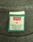画像2: 90'S Levis 501 "REAL" シングルステッチ 半袖 Tシャツ チャコール USA製 (VINTAGE)