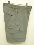 画像4: PATAGONIA サイドジップ付きポケット ナイロンショーツ フェードカーキ (USED)