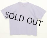 画像: 90'S PATAGONIA 黒タグ 半袖 無地 Tシャツ ライラック USA製 (VINTAGE)