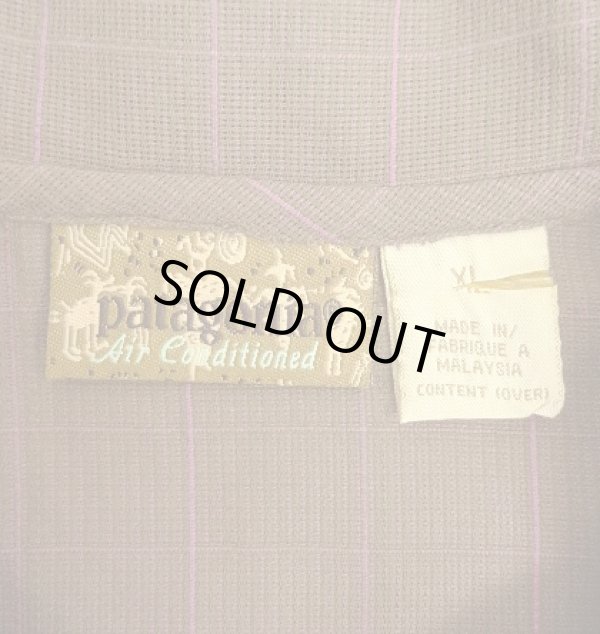 画像2: 90'S PATAGONIA "AIR CONDITIONED SHIRT" 半袖 プルオーバー ボックスシャツ チェック柄 (DEADSTOCK)