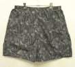 画像1: 90'S PATAGONIA "BAGGIES SHORTS" ナイロン バギーズショーツ 渦巻柄 (VINTAGE)