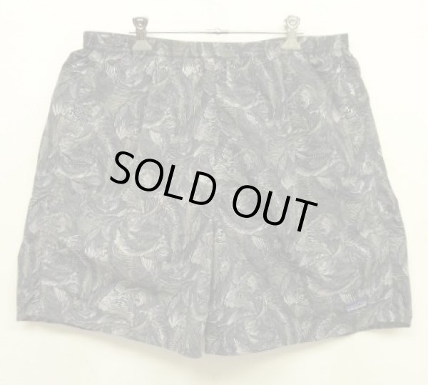 画像1: 90'S PATAGONIA "BAGGIES SHORTS" ナイロン バギーズショーツ 渦巻柄 (VINTAGE)