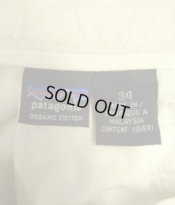 画像2: 90'S PATAGONIA ツータック チノショーツ オフホワイト (VINTAGE)