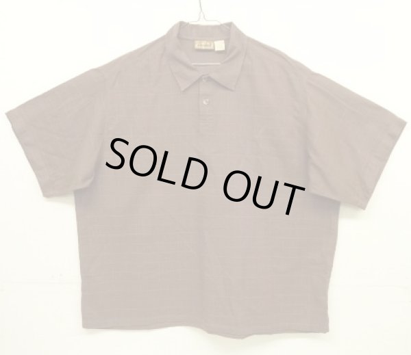 画像1: 90'S PATAGONIA "AIR CONDITIONED SHIRT" 半袖 プルオーバー ボックスシャツ チェック柄 (DEADSTOCK)