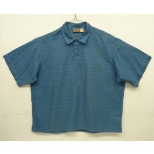 画像: 90'S PATAGONIA "AIR CONDITIONED SHIRT" 半袖 プルオーバー ボックスシャツ ボーダー柄 (DEADSTOCK)