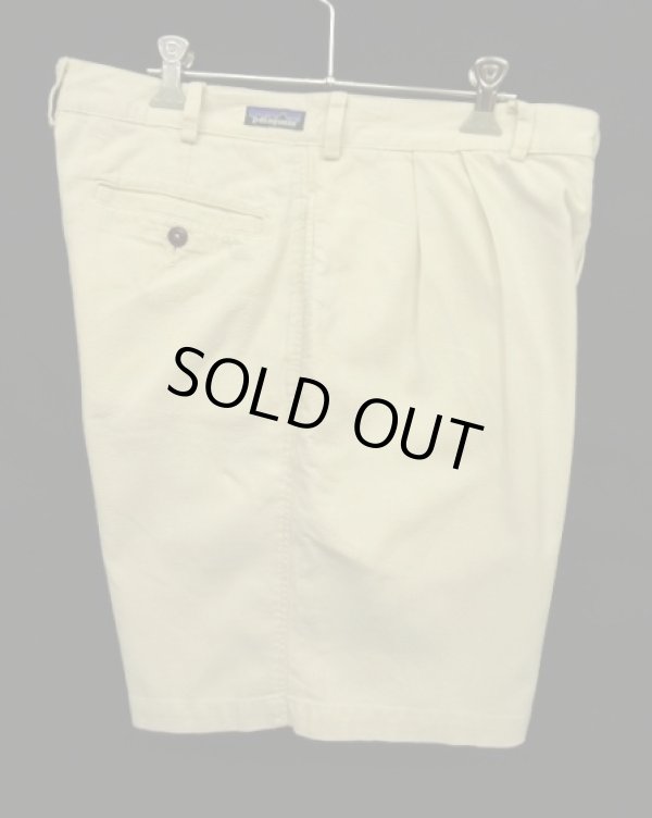 画像4: 90'S PATAGONIA ツータック チノショーツ オフホワイト (VINTAGE)