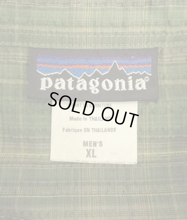 画像2: 00'S PATAGONIA "PUCKERWARE SHIRT" シアサッカー 半袖 ボックスシャツ チェック柄 (VINTAGE)