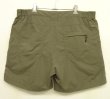 画像5: PATAGONIA バックジップ付きポケット ナイロンショーツ ダークカーキ (USED)