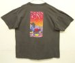 画像4: 90'S TASTE OF VAIL シングルステッチ 両面プリント 半袖 Tシャツ フェードブラック USA製 (VINTAGE)