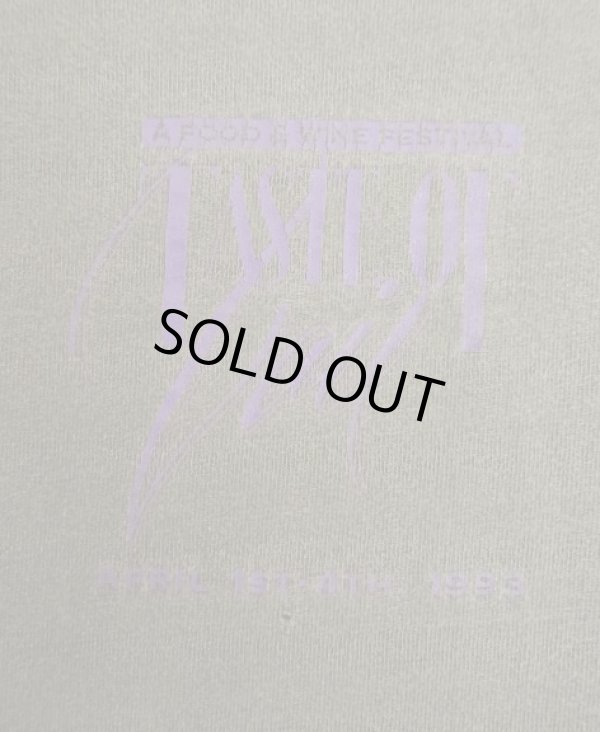 画像3: 90'S TASTE OF VAIL シングルステッチ 両面プリント 半袖 Tシャツ フェードブラック USA製 (VINTAGE)