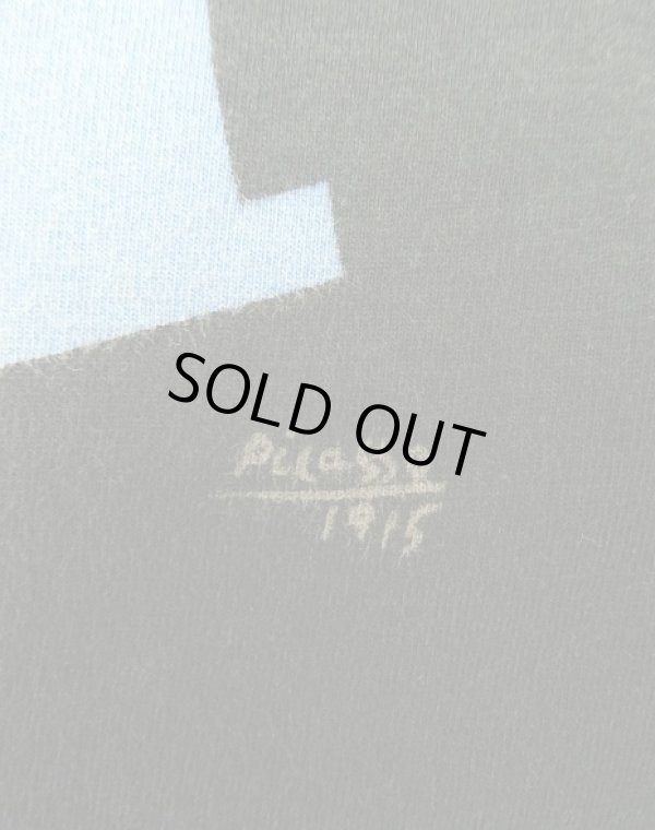 画像5: 00'S PABLO PICASSO "HARLEQUIN 1915 " オフィシャル 半袖 Tシャツ ブラック (VINTAGE)