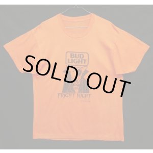 画像: 80'S BUD LIGHT シングルステッチ 半袖 Tシャツ オレンジ (VINTAGE)