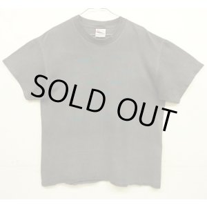 画像: 90'S 魚プリント 半袖 Tシャツ フェードブラック (VINTAGE)