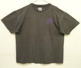 画像: 90'S TASTE OF VAIL シングルステッチ 両面プリント 半袖 Tシャツ フェードブラック USA製 (VINTAGE)