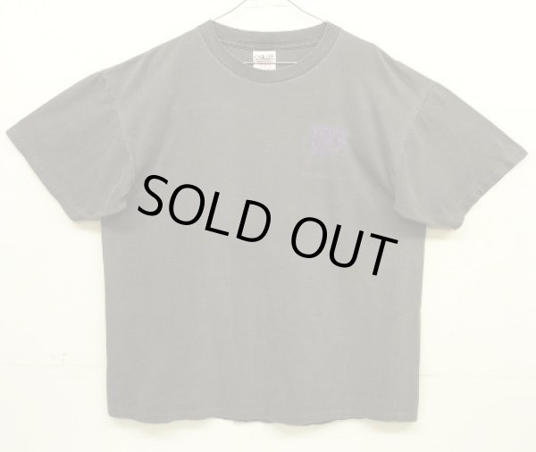 画像1: 90'S TASTE OF VAIL シングルステッチ 両面プリント 半袖 Tシャツ フェードブラック USA製 (VINTAGE)