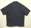 画像3: 90'S RALPH LAUREN "CLAYTON" レーヨン 半袖 オープンカラーシャツ ネイビー/ポルカドット (VINTAGE)