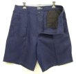 画像3: 90'S RALPH LAUREN ツープリーツ リネンショーツ インディゴ USA製 (VINTAGE)