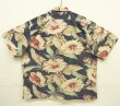 画像3: 90'S RALPH LAUREN コットン 半袖 オープンカラーシャツ フローラル柄 USA製 (VINTAGE)