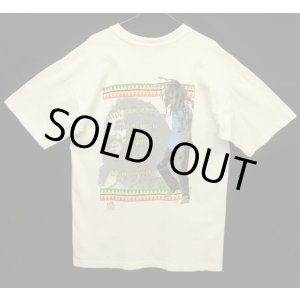 画像: 90'S BOB MARLEY "EXODUS" 両面プリント シングルステッチ 半袖 Tシャツ ホワイト (VINTAGE)