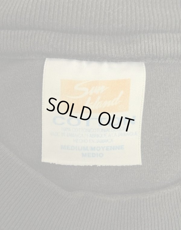 画像2: 90'S BOB MARLEY 両面プリント シングルステッチ 半袖 Tシャツ フェードブラック (VINTAGE)