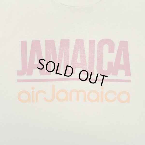 画像3: 80'S AIR JAMAICA シングルステッチ 半袖 Tシャツ ホワイト USA製 (VINTAGE)