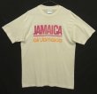 画像1: 80'S AIR JAMAICA シングルステッチ 半袖 Tシャツ ホワイト USA製 (VINTAGE)