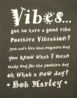 画像6: 90'S BOB MARLEY "POSITIVE VIBRATION" 両面プリント シングルステッチ 半袖 Tシャツ フェードブラック (VINTAGE)