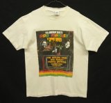 画像: 90'S 10th ANNIVERSARY SALUTE TO BOB MARLEY 両面プリント シングルステッチ 半袖 Tシャツ ホワイト USA製 (VINTAGE)