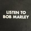 画像4: 90'S ELEMENT "LISTEN TO BOB MARLEY" 初期オリジナル Tシャツ ブラック USA製 (VINTAGE)