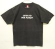 画像1: 90'S ELEMENT "LISTEN TO BOB MARLEY" 初期オリジナル Tシャツ ブラック USA製 (VINTAGE)