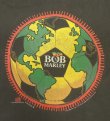 画像6: 90'S BOB MARLEY 両面プリント シングルステッチ 半袖 Tシャツ フェードブラック (VINTAGE)