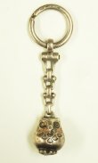 画像1: シルバー925 フクロウ キーホルダー シルバー メキシコ製 (VINTAGE)