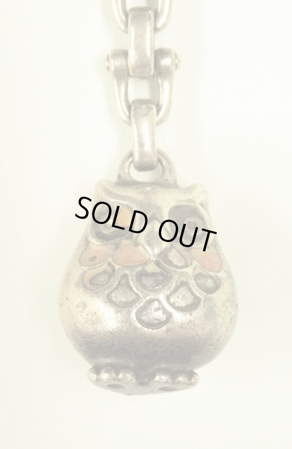 画像2: シルバー925 フクロウ キーホルダー シルバー メキシコ製 (VINTAGE)