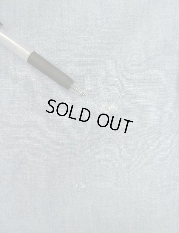 画像5: 80'S BIG MAC コットン100% シャンブレーシャツ ブルー USA製 (VINTAGE)