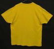 画像4: 90'S VANDERBILT シングルステッチ 半袖 Tシャツ イエロー USA製 (VINTAGE)
