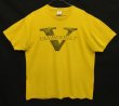 画像1: 90'S VANDERBILT シングルステッチ 半袖 Tシャツ イエロー USA製 (VINTAGE)