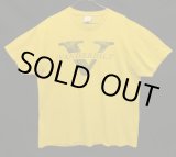 画像: 90'S VANDERBILT シングルステッチ 半袖 Tシャツ イエロー USA製 (VINTAGE)