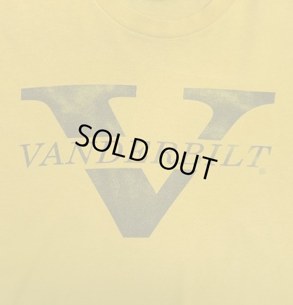 画像3: 90'S VANDERBILT シングルステッチ 半袖 Tシャツ イエロー USA製 (VINTAGE)