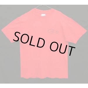 画像: 80'S CRAZY CHICKEN CYCLING CLUB シングルステッチ 両面プリント 半袖 Tシャツ レッド USA製 (VINTAGE)