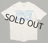 画像: 80'S CLUB MTV "LOCAL CREW" シングルステッチ 半袖 Tシャツ ホワイト USA製 (VINTAGE)