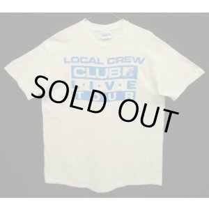 画像: 80'S CLUB MTV "LOCAL CREW" シングルステッチ 半袖 Tシャツ ホワイト USA製 (VINTAGE)
