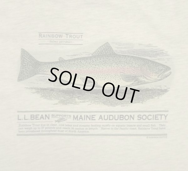 画像5: 90'S LL Bean "HARBORSIDE GRAPHICS" 両面プリント 半袖 Tシャツ アッシュグレー (VINTAGE)