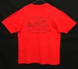 画像4: 80'S CRAZY CHICKEN CYCLING CLUB シングルステッチ 両面プリント 半袖 Tシャツ レッド USA製 (VINTAGE)
